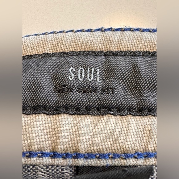 PT05 Men’s Gray New Soul Slim Fit Jeans Size 36X28 Italian Denim Stretch - Picture 8 of 15